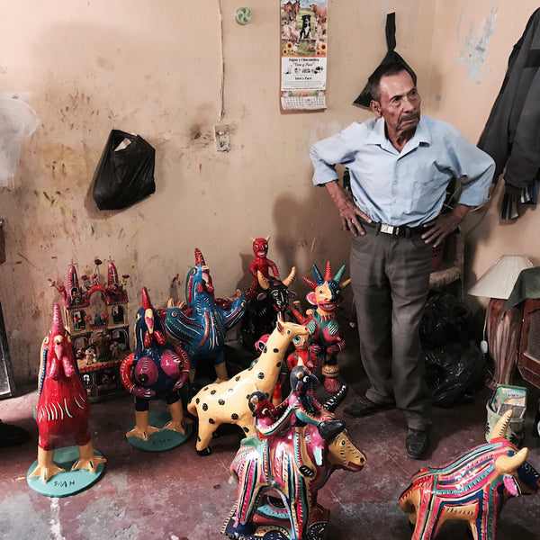 Mexican Ceramic Artist Serapio Medrano